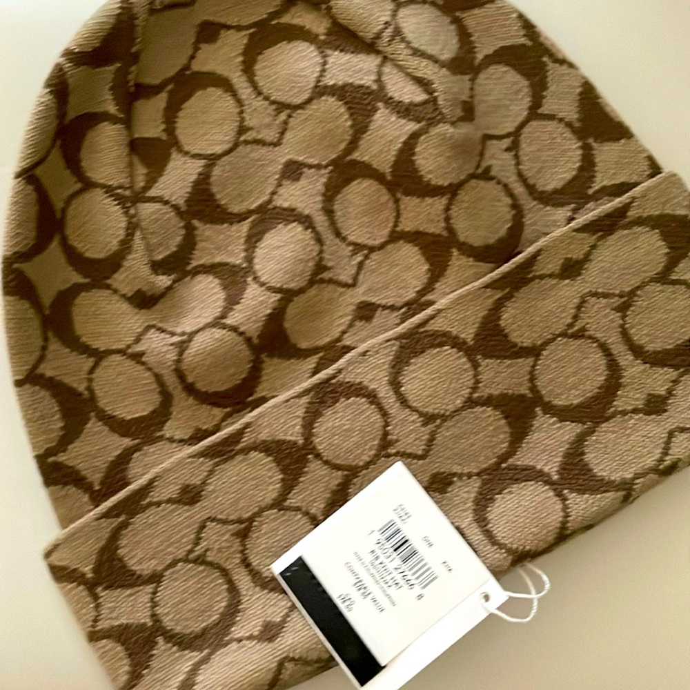 NWT Coach Beanie